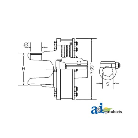 A & I Products FT42 Clutch Assembly 0" x0" x0" A-BP6LL457037